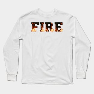 Fire danger Long Sleeve T-Shirt